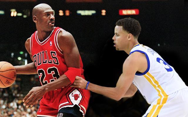 Michael Jordan vs Steph Currey