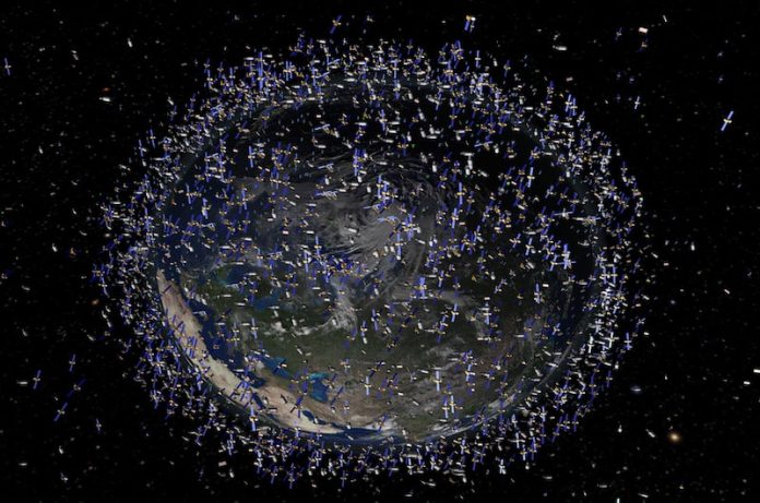 Satellites Orbiting Earth