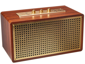 AmazonBasics Vintage Retro Bluetooth Speaker