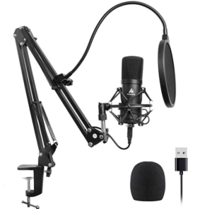 USB Microphone Kit 192KHZ/24BIT Plug & Play