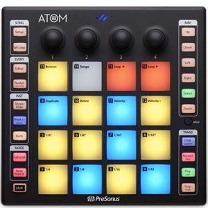 PreSonus ATOM Production and Performance Pad Controller with Studio One Artist Software