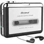 Guardyar Cassette Player Portable Tape Player Captures MP3 Audio Music via USB