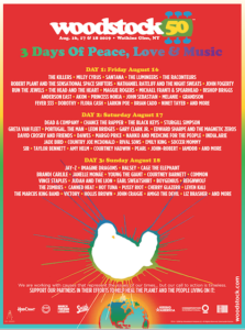 Woodstock 2020 Lineup