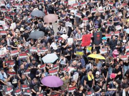 Hong Kong Protests. Source- Wikimedia Commons