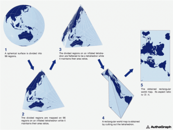 Undestorted Map Here's the World's Most Accurate Map