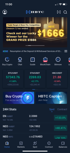 HBTC Mobile app 1