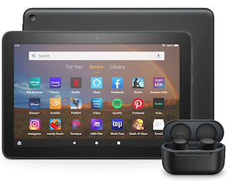 Fire HD 8 Plus tablet Echo Buds bundle