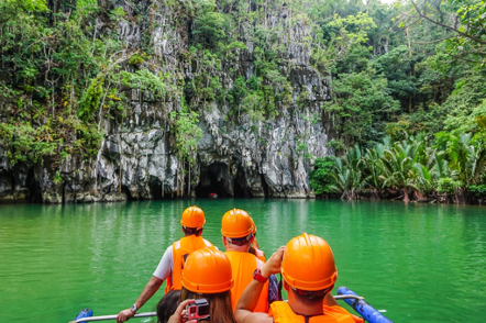 Heading towards the entrance Palawan