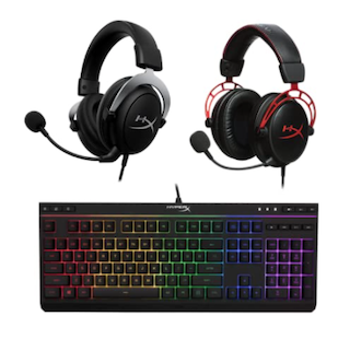 Up to 50% off HyperX PC Gaming Products