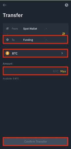 Binance funding