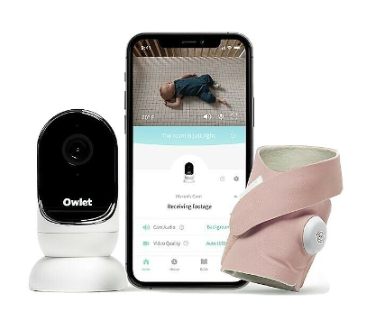 5. Owlet Monitor Duo Smart Sock 3 + Cam