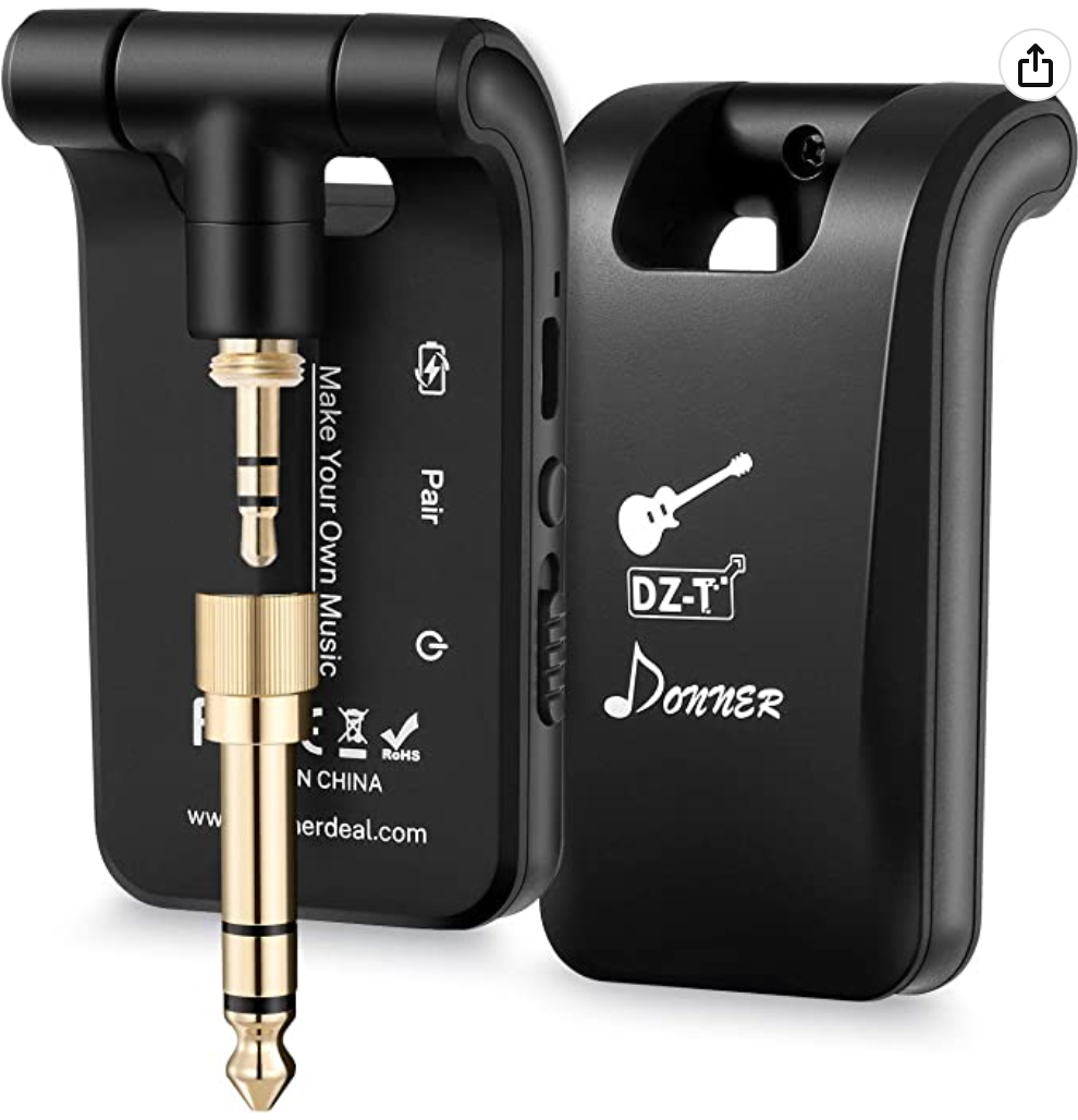 Donner 2.4Ghz Wireless Guitar Transmitter Receiver