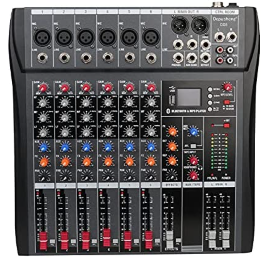 Depusheng DX6 Professional Mixer