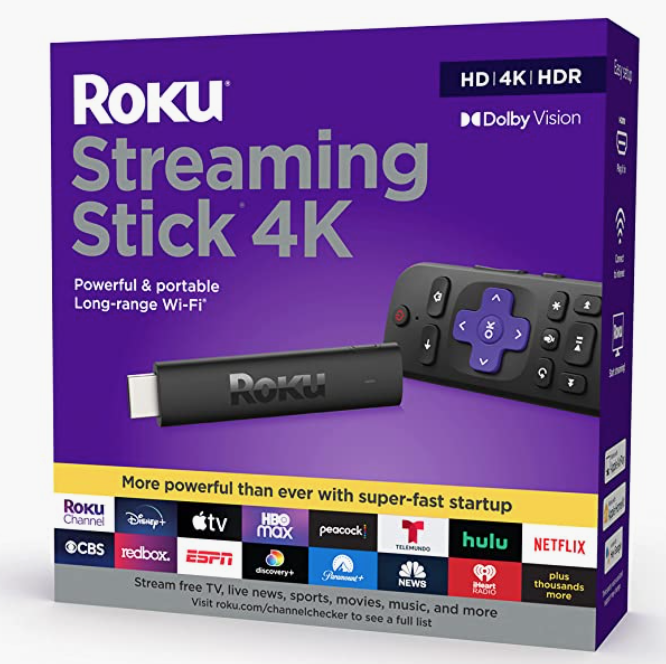 Roku Streaming Stick 4K | Streaming Device