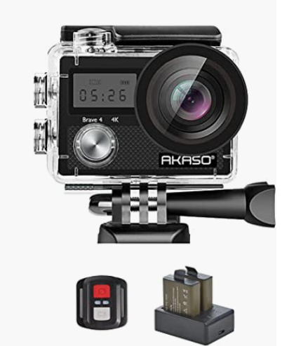 AKASO Brave 4 4K 20MP WiFi Action Camera